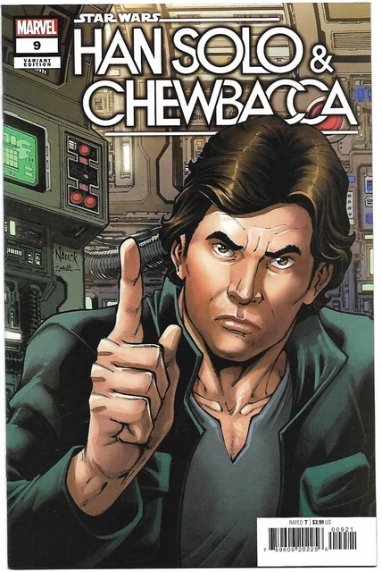 Star Wars Han Solo & Chewbacca #9 2023 Unread Todd Nauck Var Cover Marvel