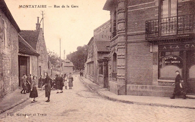 CPA - Oise- Motataire - Rue de la Gare
