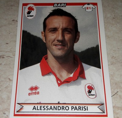 D'ALESSANDRO BARI FIGURINA CALCIATORI PANINI 2010-11 