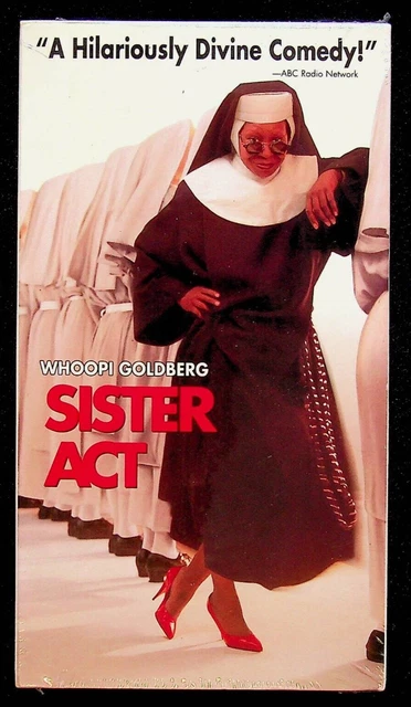 SISTER ACT 1992 w/ Whoopi Goldberg Comedy Movie VHS Factory Sealed