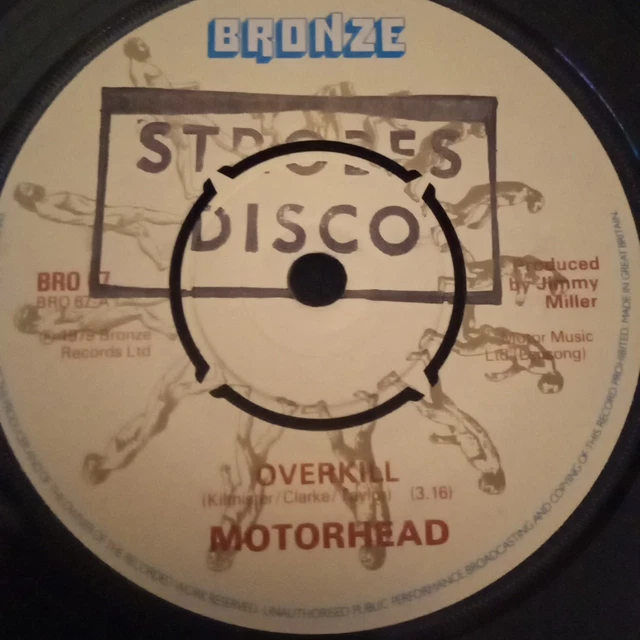 英12” Motorhead Overkill / Too Late, Too Late 12BRO67 BRONZE /00250 Motorhead - Overkill - Amazon.com Music