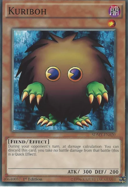 YU-GI-OH CARD: KURIBOH - SDMY-EN020 - 1st EDITION