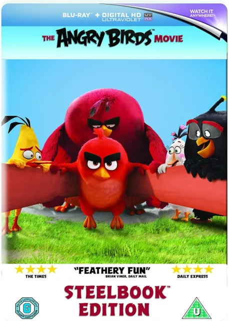 [Blu-ray] The Angry Birds Movie STEELBOOK - NEUF SOUS BLISTER