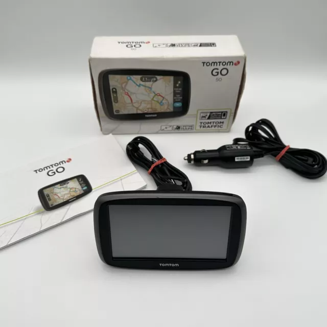 TomTom GO 50 Europa Navigation Lifetime Maps - HÄNDLER✅