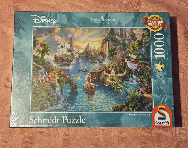 Schmidt Spiele Thomas Kinkade: Painter of Light - Disney, Peter Pan, Puzzle