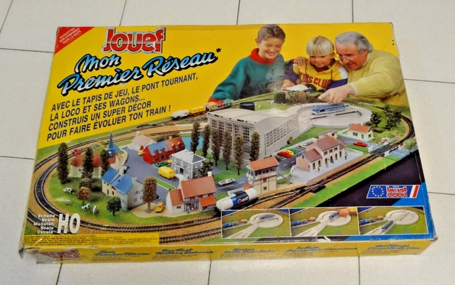 Coffret Jouef Mon Premier Réseau HO 7323 - Train électrique Vintage 1996 - Complet