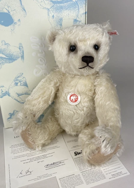 STEIFF SUGAR TEDDY Bear Natural White 25 £158.79 - PicClick UK