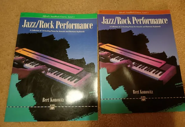 Jazz/Rock Performance Level 1 & 2 Books (Two Books)