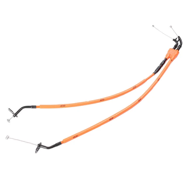 2x Cavi Accelerator Lines per Yamaha YZF R1 2007 2008 2008 Arancione