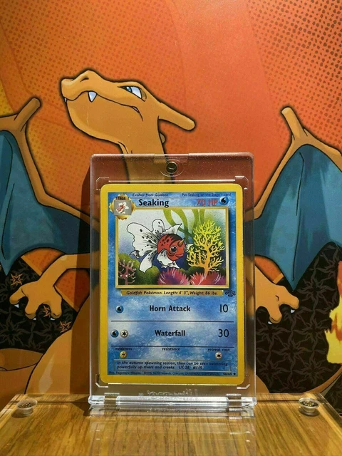 Seaking Jungle NM 46/64 Pokemon Card.