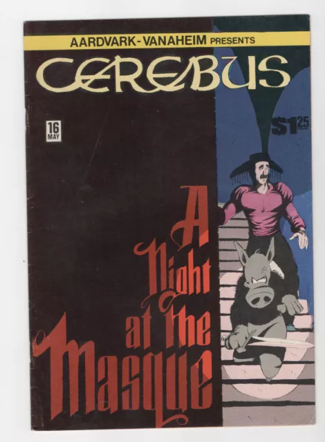 Cerebus #16 (1st Printing 1980) Dave Sim Art & Story - Fine to Very Fine
