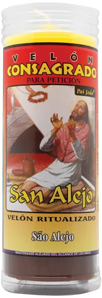 non-Tissé Consagrado San Alexis (Conditionnement Rituel) 14 x 5,5cm Pai Joao