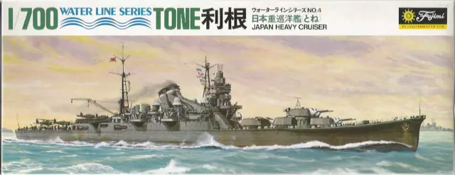 Japanese Heavy Cruiser TONE   in 1:700 von Fujimi  Water Line Series