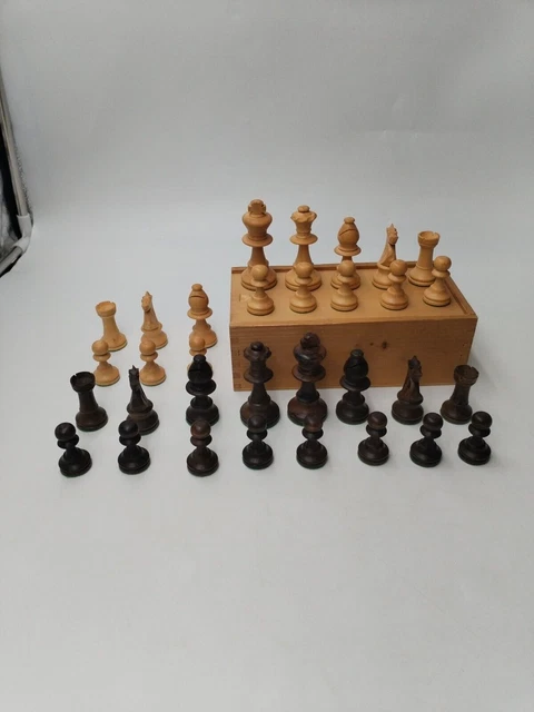Jeu D'échecs Chavet 3174 - Pièces Plombées Et Feutrées, Roi 75 Mm, Plateau Bois, Neuf