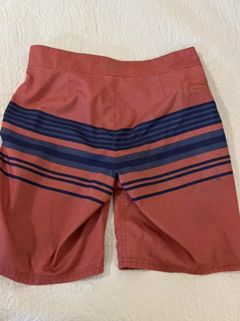 VINEYARD VINES JETTY RED Striped Board Shorts size 28 Men’s $29.08 ...