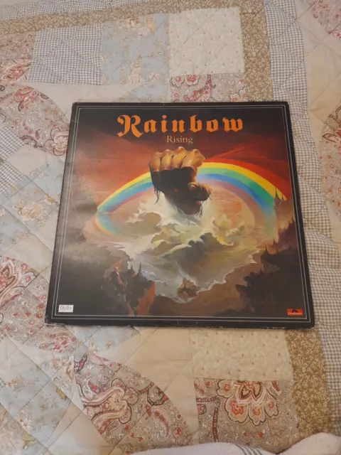 Blackmore's Rainbow Rising 12 Inch Vinyl LP Record Album UK 1976 Oyster 2490 137