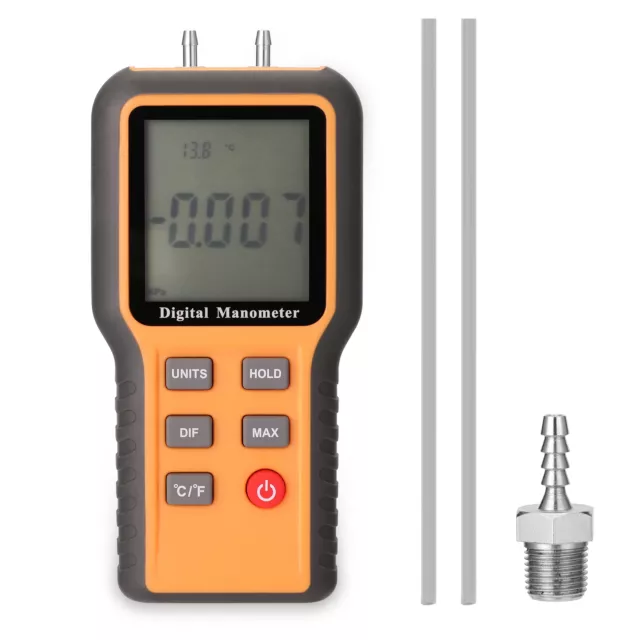 Pressure Measuring Tool Manometer Indoor Digital  AU Q0Q8