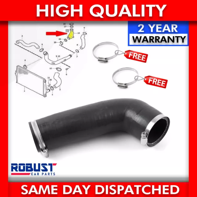 For Volvo V70 S60 Xc70 2.4 D Turbo Resonator Replacement Hose Pipe 30741452