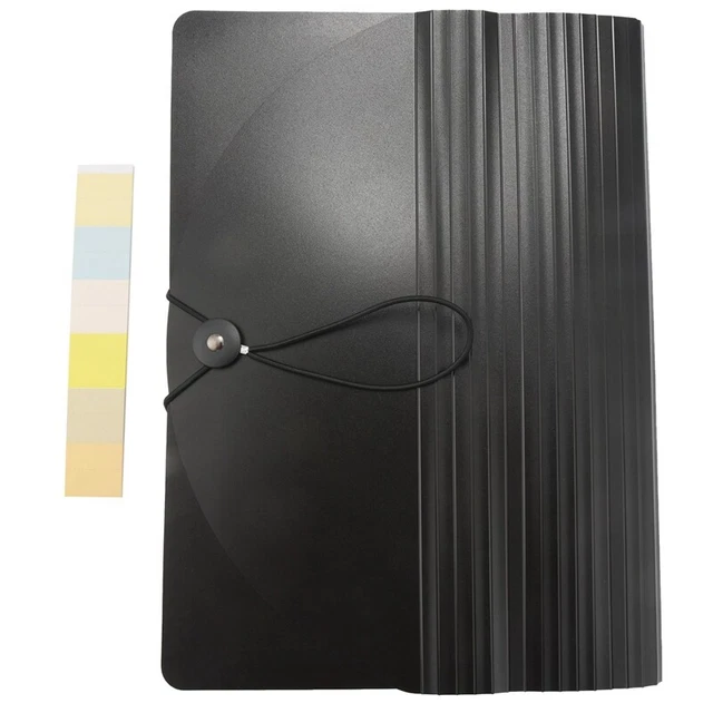 Expanding File Folder 12 Pockets File Organizer Filing Box,A4 Accordion Bill/DW9