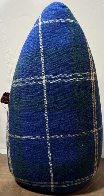 Vntg Dritz Ham Form Large Blue/Cream Plaid Colored Dress Maker Vntg Dritz Ham Form Large Blue/Cream Plaid Colored Dress Maker