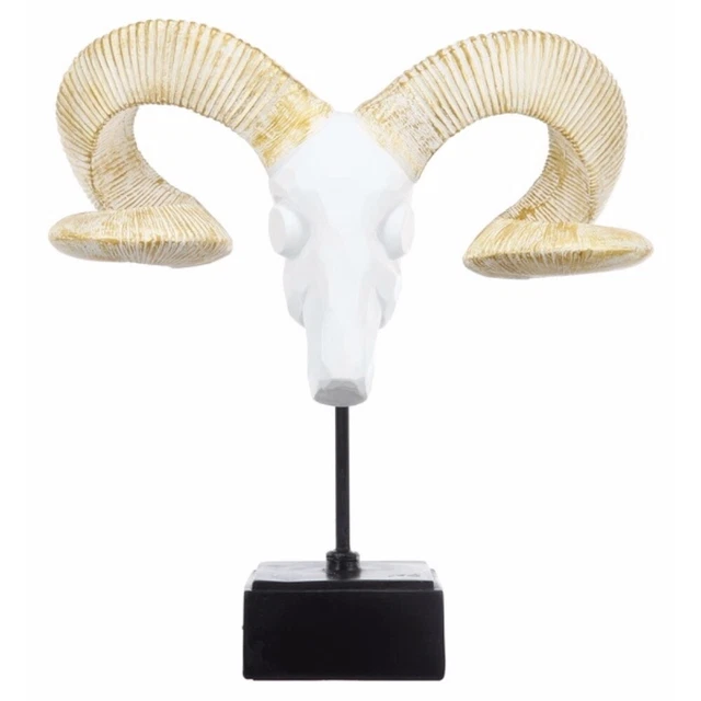 Peculairly Decorous Antelope On Stand- Saltoro Sherpi