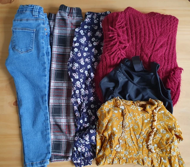 Girls 4-5 Years Clothes Bundle 🌟 Mixed Brands Inc River Island 🌟6 Items 🌟