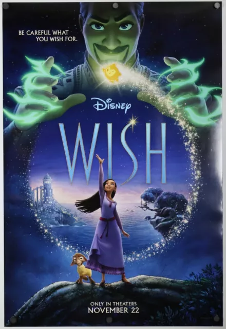 Wish - original DS movie poster - 27x40 D/S - Advance 2023 Final / Style C