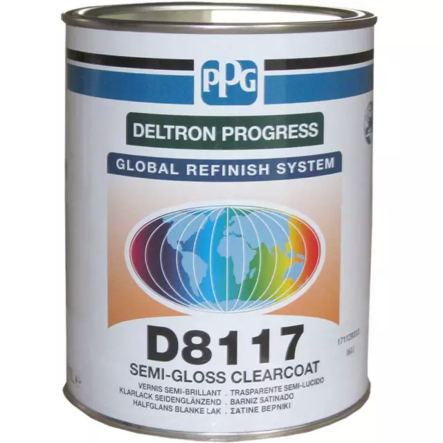 PPG D8117 Deltron 2K Klarlack Seidenglanz 1 Liter