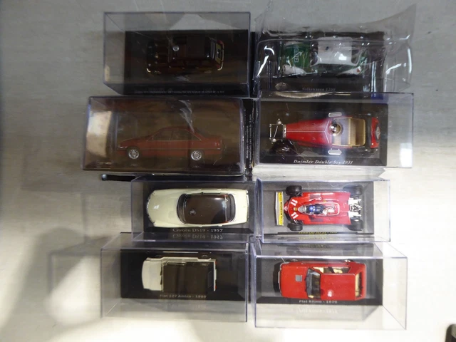 8 voitures de Collection Shell Ech 1/40 Maïsto - état neuf