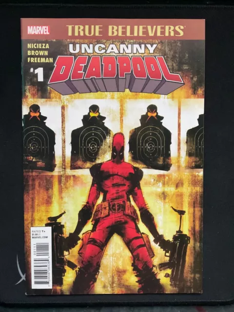 True Believers Uncanny Deadpool #1 (Marvel Comics, 2016)