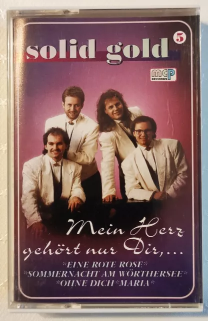 MC Musikkassette Solid Gold 5 "Mein Herz gehört nur Dir,... "