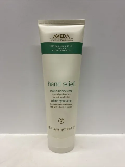 Aveda hand relief cream creme moisturizing 8.5 oz  250 ml Professional Size!!