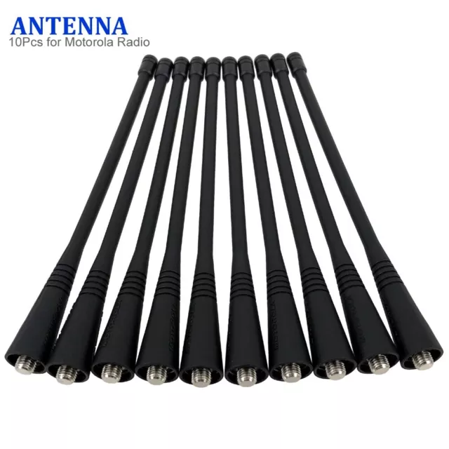 10 UHF Antenna for Motorola GP68 GP88 GP88S GP328 GP3688 GP140 GP300 GP320 GP330