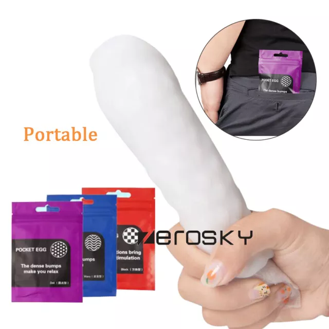 Stretchy-Pocket Masturbator-Vagina Pussy-Cup Sexy-Silicone-TPE Toy_love_Men Male