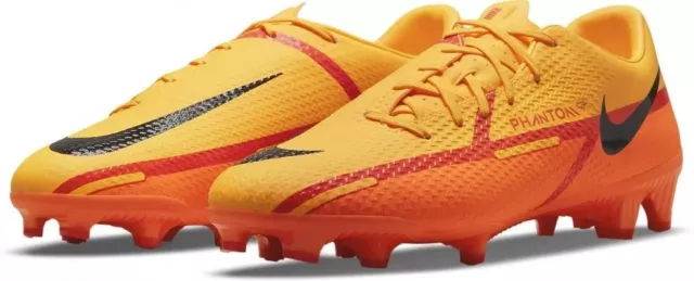 original Nike Phantom GT2 Academy FG gr. 38 Fußballschuhe Nocken orange gelb NEU