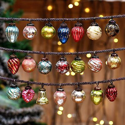 Oro Magicfun 24pcs Ornamenti Palla di Natale Infrangibili Palle di Natale Decorazioni Albero Piccolo per Festa di Nozze Decorazioni Natalizie 