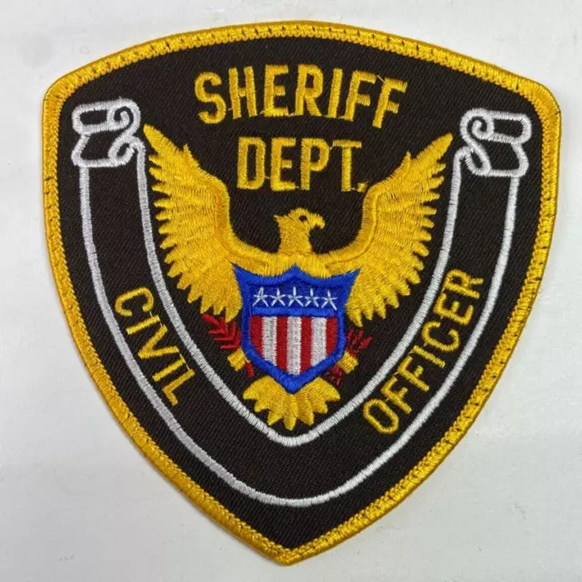 Mesa County Sheriff Civil Officer Colorado CO Patch C6A