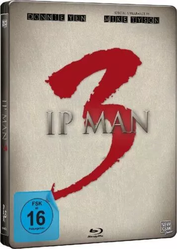 IP MAN 3 (Donnie Yen, Mike Tyson) Blu-ray /Limited Steelbook/ NEU+OVP