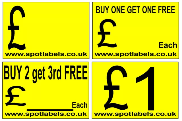 Large Self Adhessive  Sticky Price Labels Stickers Promotion Labels Personalised