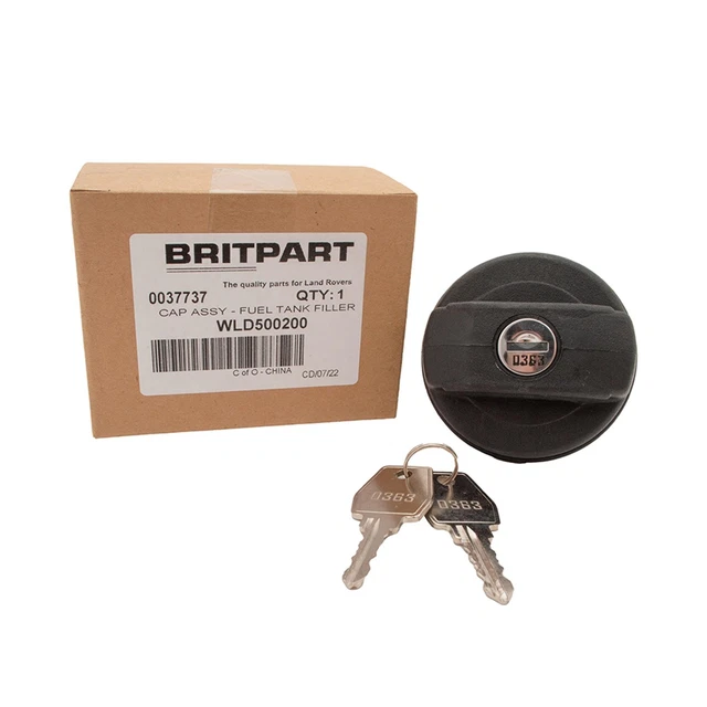 LAND ROVER DEFENDER TD5 TD4 TDCi Locking Fuel Filler Cap with Keys