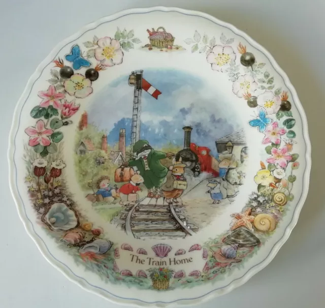 Tren a casa Wedgwood Foxwood Tales Plate Sea Story