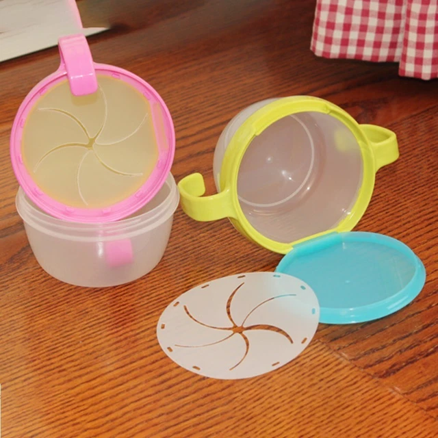 Plastik Snack behälter Jar Bowl Snack-Tasse Anti-Verschüttungen