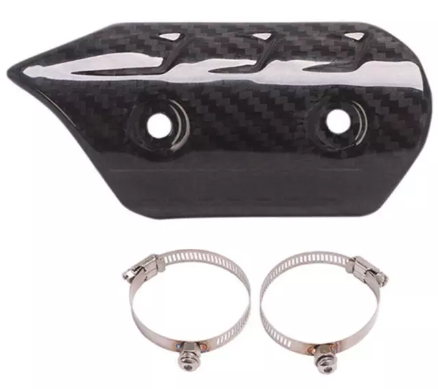 Motorcycle Heat Shield Cover Kit Exhaust Link Pipe Protector Anti-scalding Guard