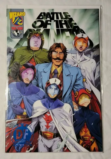 Top Cow Battle of the Planets #1/2 NM Wizard Blue Foil w/COA Sealed 3677 of 5000