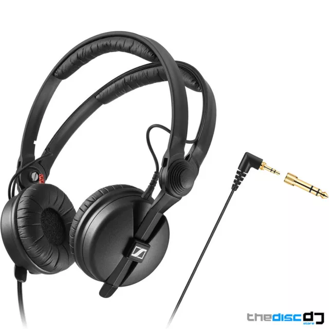 Sennheiser HD25 (Latest Model) Professional DJ Headphones, 1.5M Cable, 3.5mm