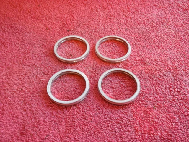 Honda CBR600 1987-2011 Exhaust gaskets x4.NEW.