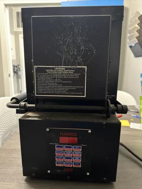 Harris 2002 Burnout Oven. Max Temp 2350.
