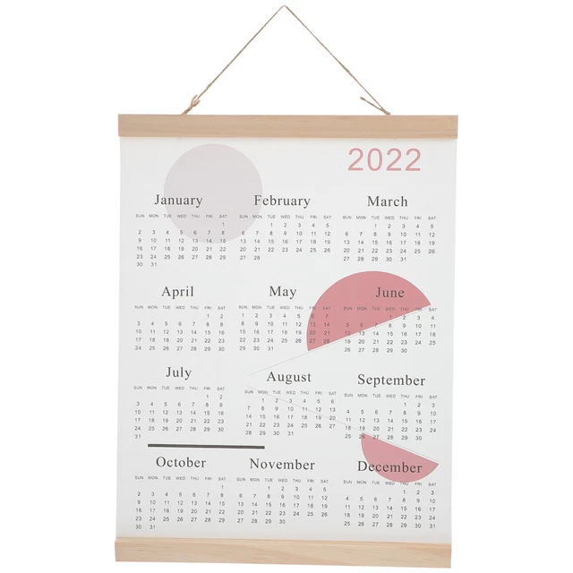 ACADEMIC YEAR CALENDAR Calendar 2022 Vertical Wall Calendar 2022 2022 Calendar £8.46 PicClick UK