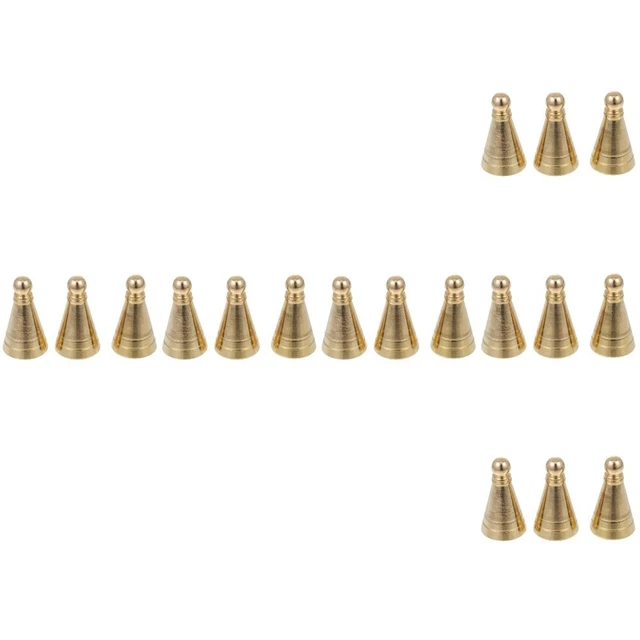 LUORNG Brass Incense Cone Mold Set - DIY Tower Incense Making Kit With Holder