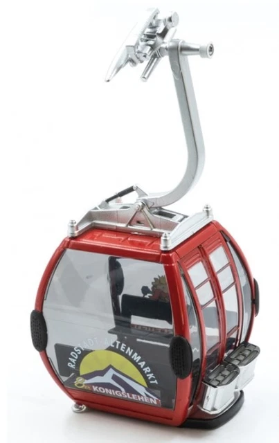 Seggiovia Rossa 2 Posti Jagerndorfer 1:32 - Modellino Scala Per Appassionati - Foto 7